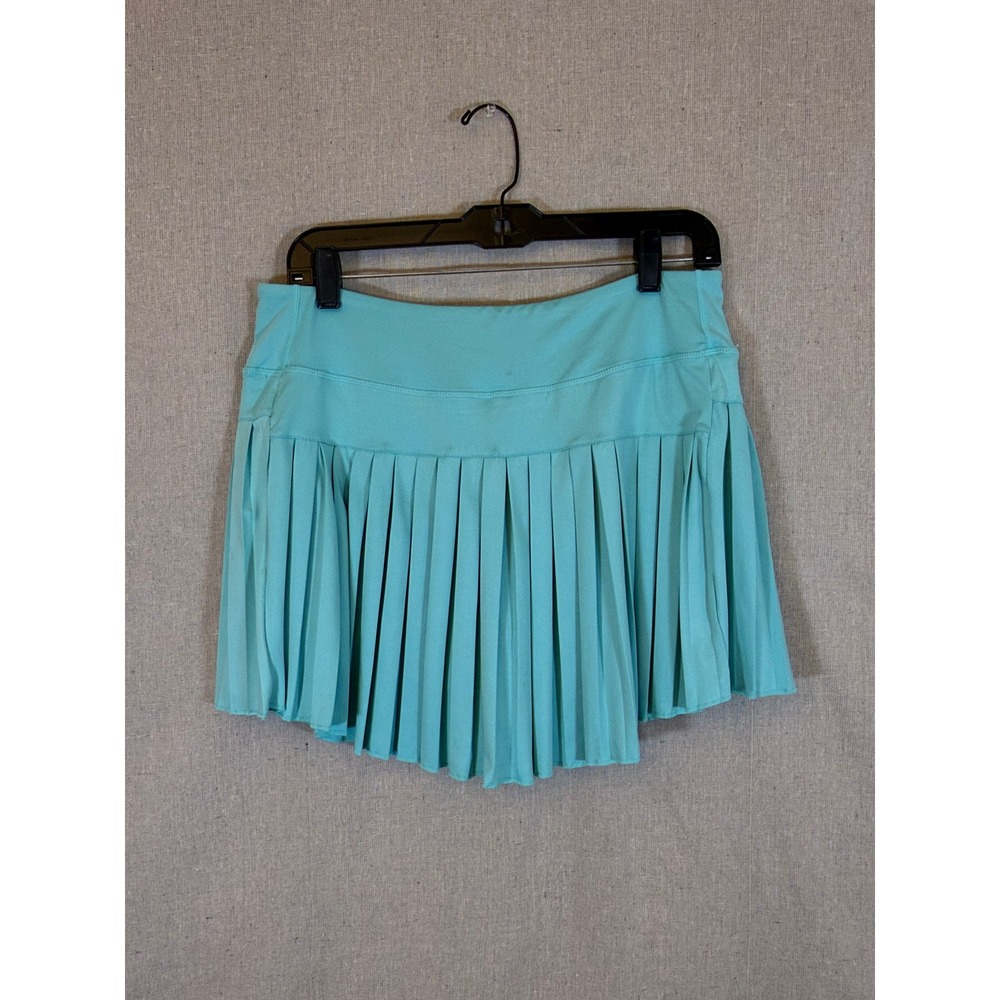 GB Aqua Blue Pleated Tennis Skort Womens XL Built-in Shorts SK27272PDL - Picture 2 of 4